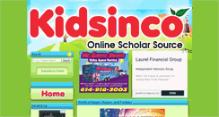 Desktop Screenshot of kidsinco.com